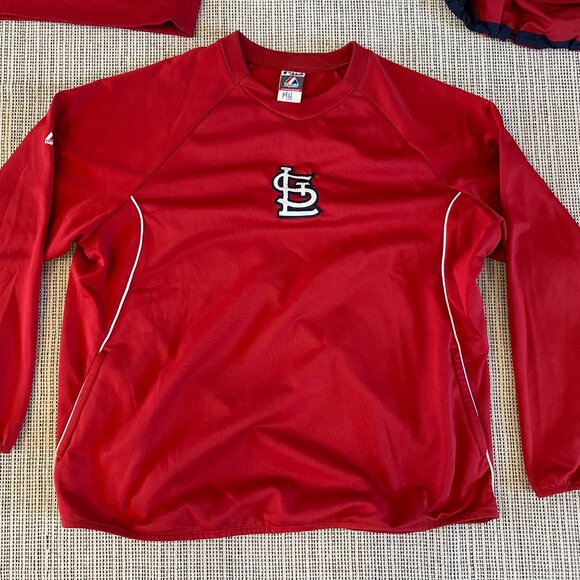St Louis Cardinals Team Issued MLB Jacket, Sweatshirt, and Hoodie - Picture 2 of 6